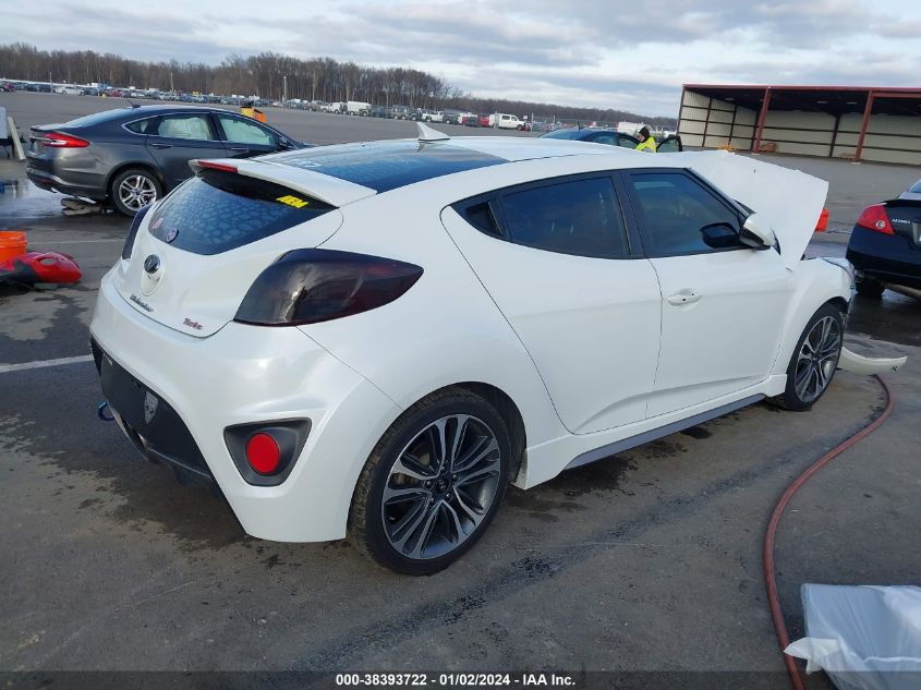 2016 HYUNDAI VELOSTER TURBO - KMHTC6AE6GU271306