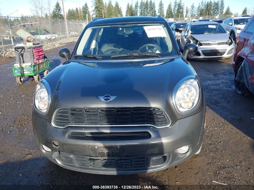 2014 MINI COUNTRYMAN COOPER S WMWZC3C50EWT00887