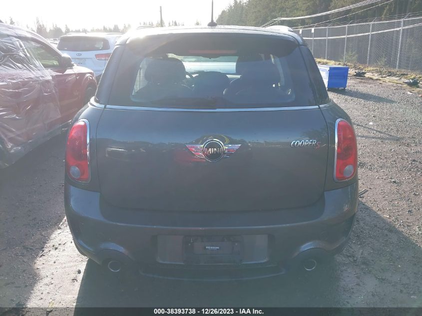 2014 MINI COUNTRYMAN COOPER S WMWZC3C50EWT00887