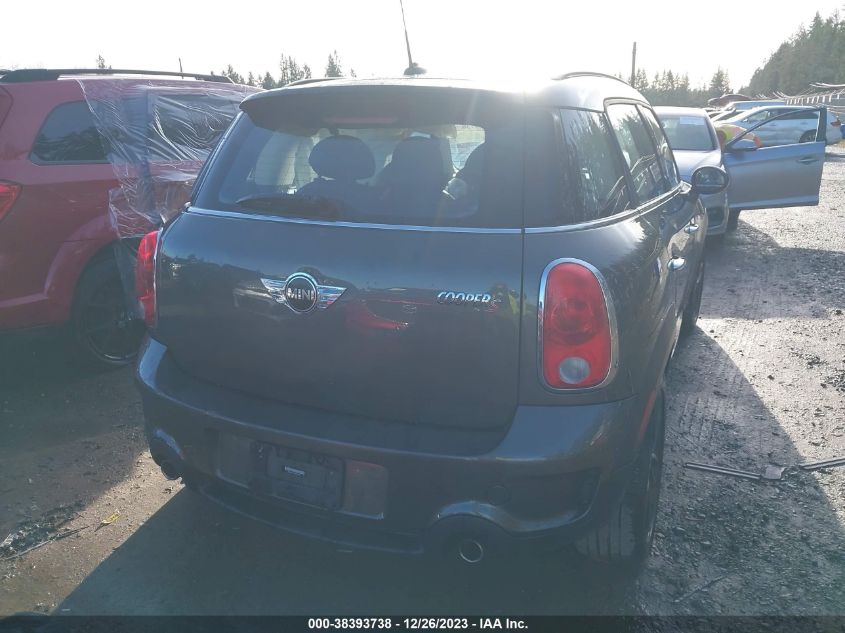2014 MINI COUNTRYMAN COOPER S WMWZC3C50EWT00887