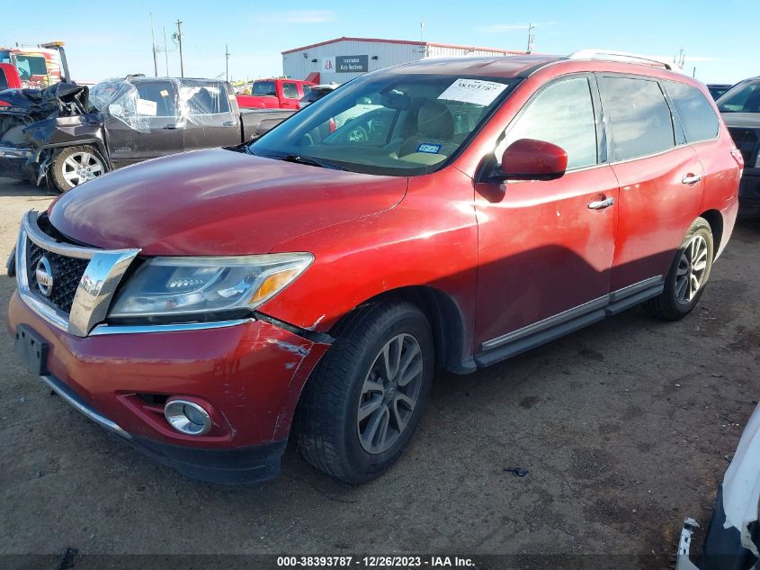 2015 NISSAN PATHFINDER S/SV/SL/PLATINUM - 5N1AR2MN9FC700677