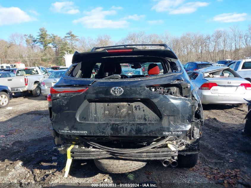 2021 TOYOTA HIGHLANDER XSE - 5TDJZRBH5MS090024
