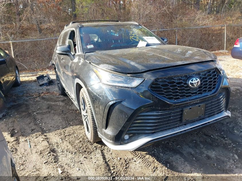 2021 TOYOTA HIGHLANDER XSE - 5TDJZRBH5MS090024