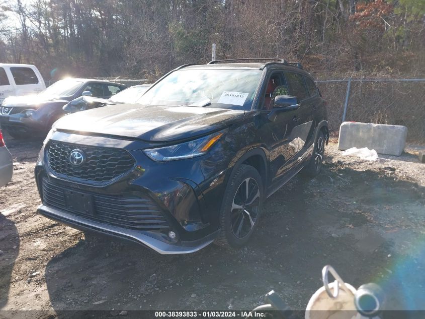 2021 TOYOTA HIGHLANDER XSE - 5TDJZRBH5MS090024