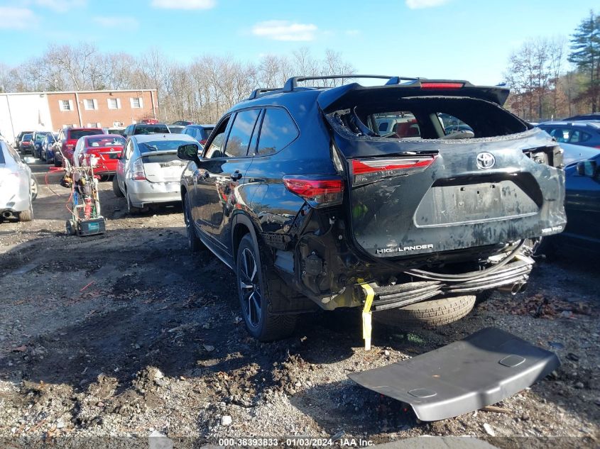 2021 TOYOTA HIGHLANDER XSE - 5TDJZRBH5MS090024