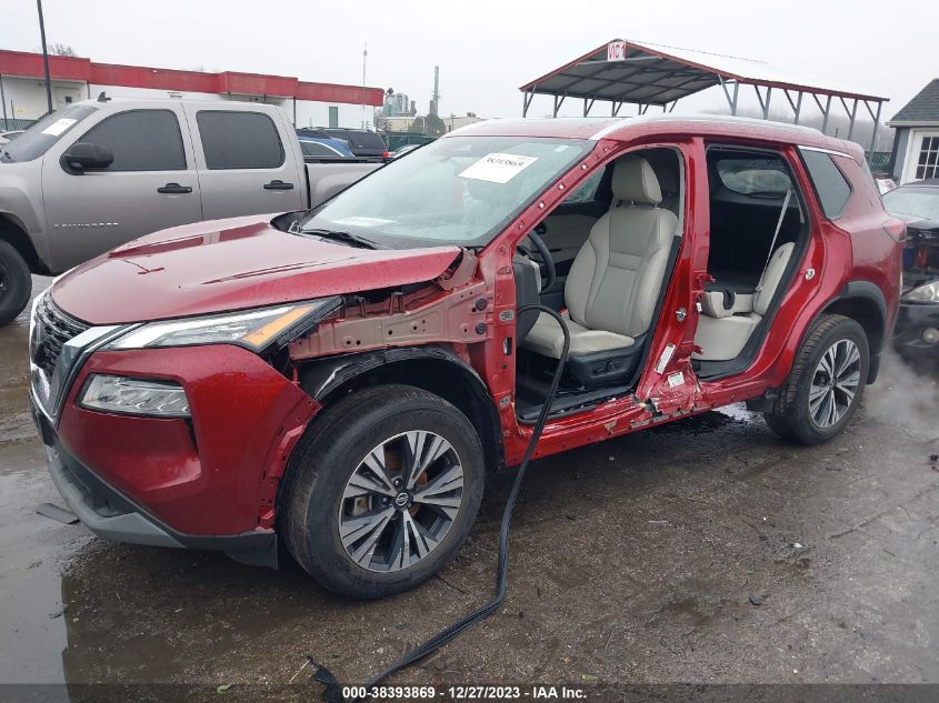 2021 NISSAN ROGUE SV FWD - 5N1AT3BA8MC691524
