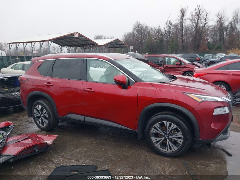 2021 NISSAN ROGUE SV FWD - 5N1AT3BA8MC691524