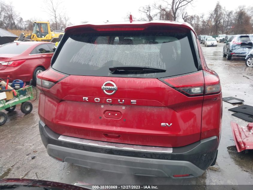 2021 NISSAN ROGUE SV FWD - 5N1AT3BA8MC691524