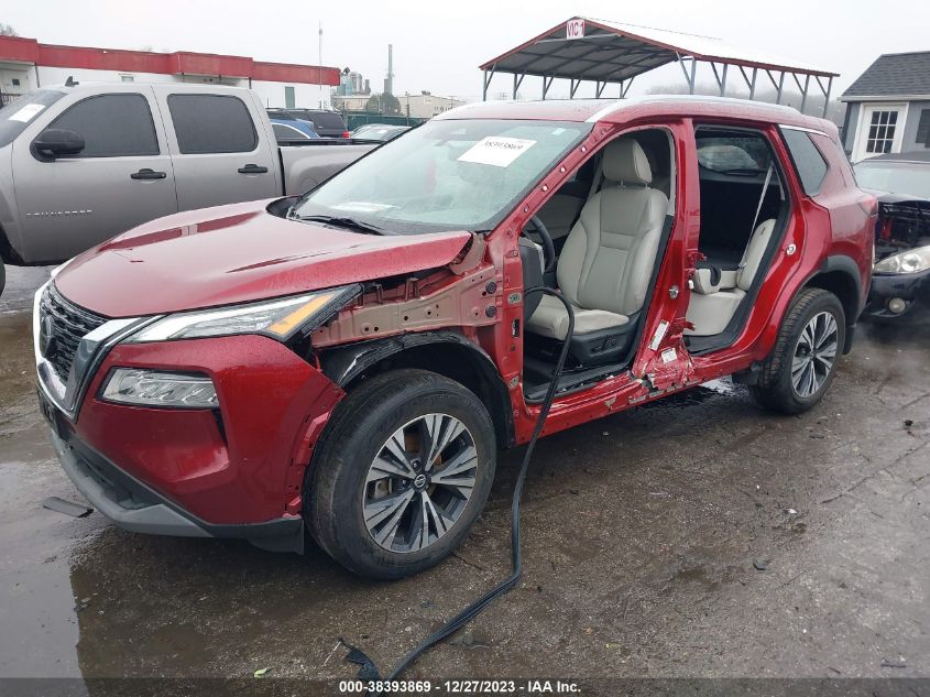 2021 NISSAN ROGUE SV FWD - 5N1AT3BA8MC691524