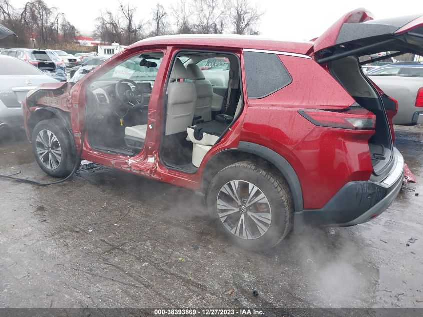 2021 NISSAN ROGUE SV FWD - 5N1AT3BA8MC691524