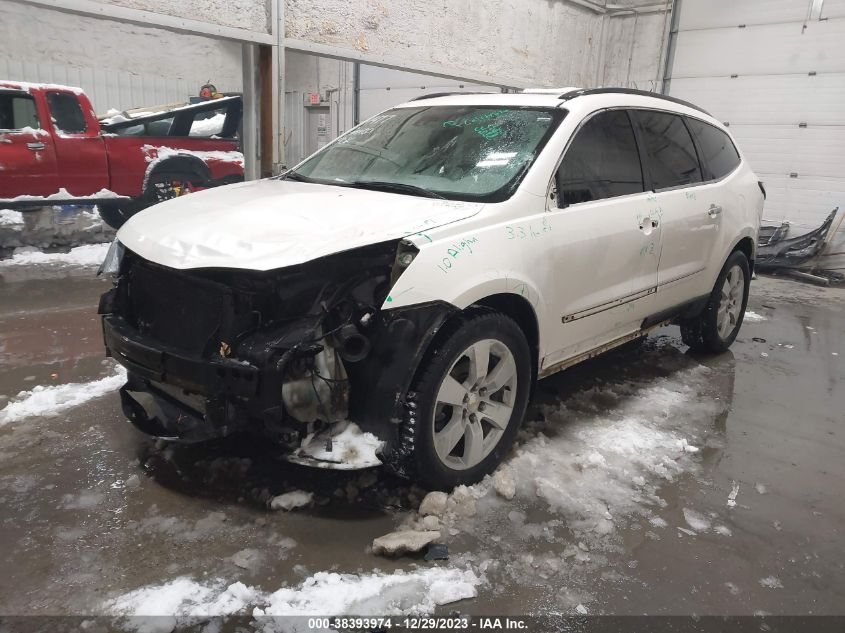 2014 CHEVROLET TRAVERSE LTZ - 1GNKVJKD5EJ270186