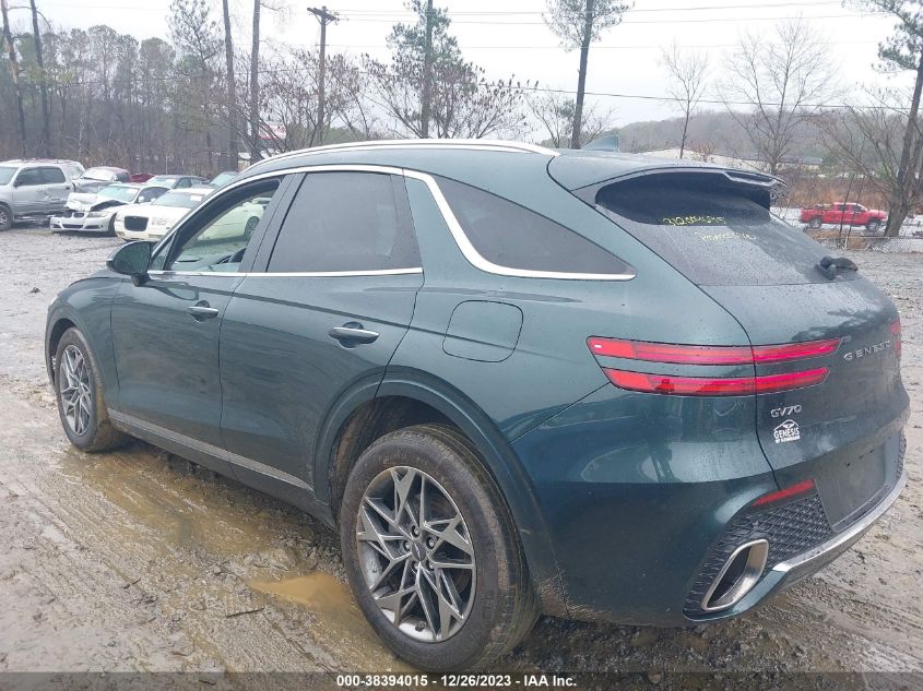 2022 GENESIS GV70 2.5T AWD - KMUMADTB2NU059762