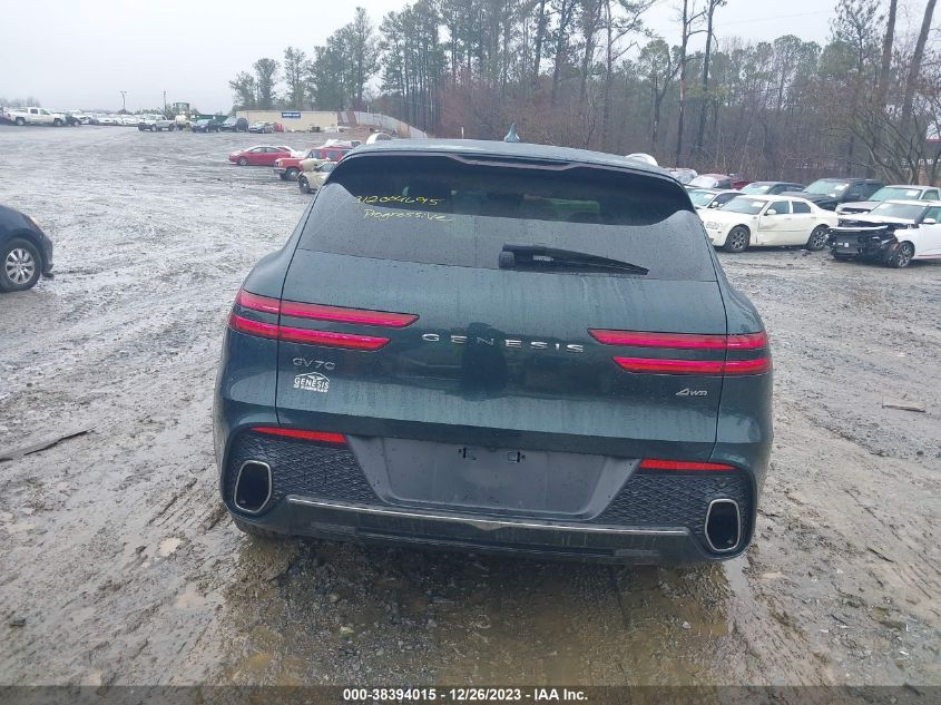 2022 GENESIS GV70 2.5T AWD - KMUMADTB2NU059762