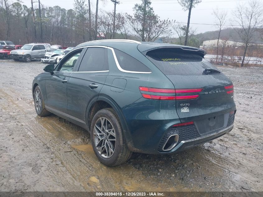 2022 GENESIS GV70 2.5T AWD - KMUMADTB2NU059762
