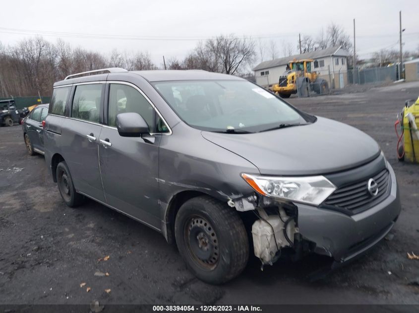 2014 NISSAN QUEST S - JN8AE2KP0E9105124