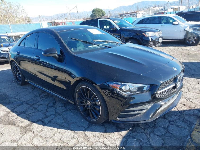 2021 MERCEDES-BENZ CLA 250 - W1K5J4GB1MN152143