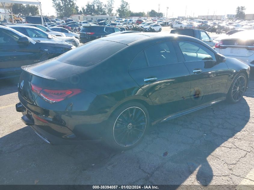 2021 MERCEDES-BENZ CLA 250 - W1K5J4GB1MN152143