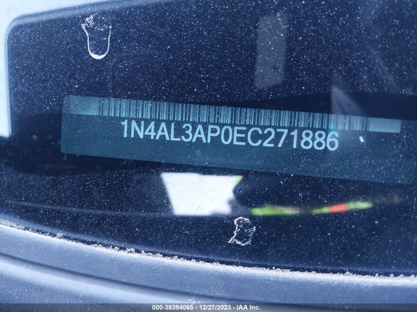 2014 NISSAN ALTIMA 2.5 SV - 1N4AL3AP0EC271886