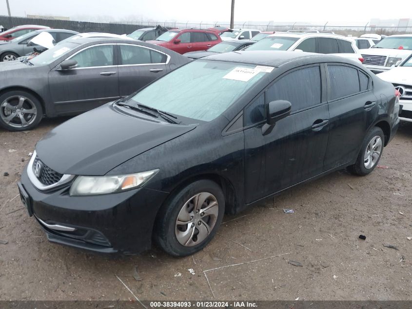 2015 HONDA CIVIC LX - 19XFB2F52FE060400
