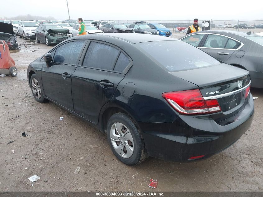 2015 HONDA CIVIC LX - 19XFB2F52FE060400