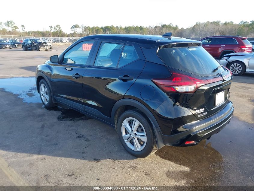 2021 NISSAN KICKS S XTRONIC CVT - 3N1CP5BV7ML565081