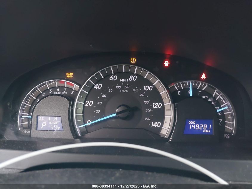 2014 TOYOTA CAMRY SE - 4T1BF1FKXEU327345