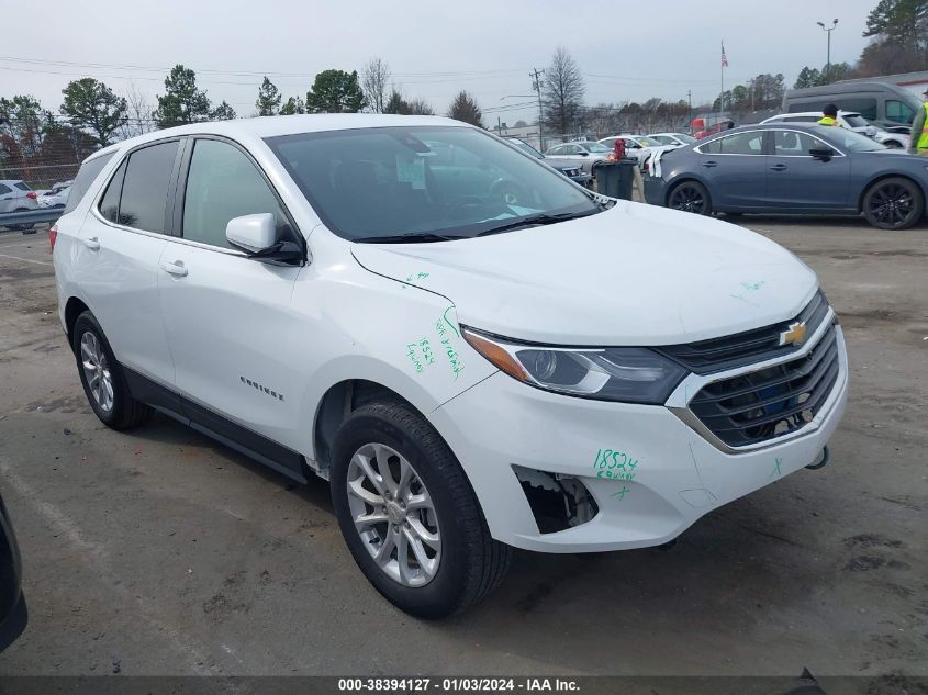 Lot #2539237800 2021 CHEVROLET EQUINOX FWD LT salvage car