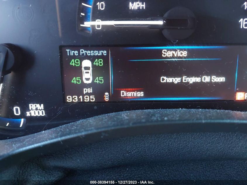 2015 CADILLAC ATS STANDARD - 1G6AA5RA5F0130474