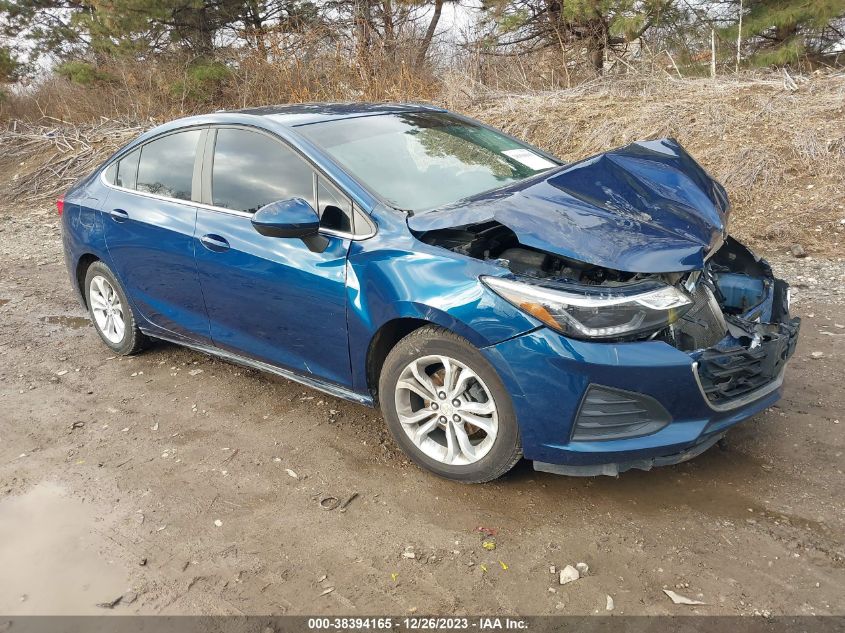 2019 CHEVROLET CRUZE LT - 1G1BE5SM0K7133285