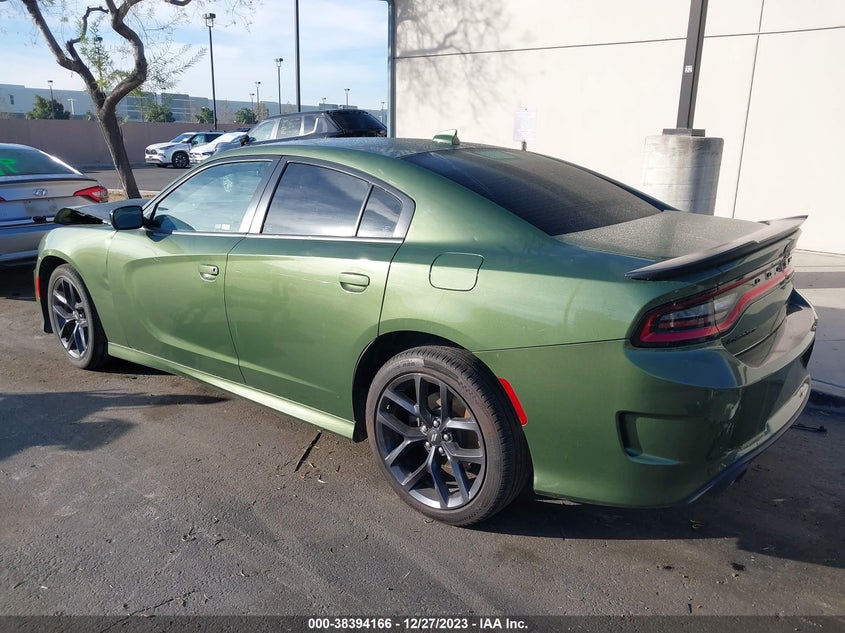 VIN 2C3CDXHG2MH502042 2021 DODGE CHARGER GT