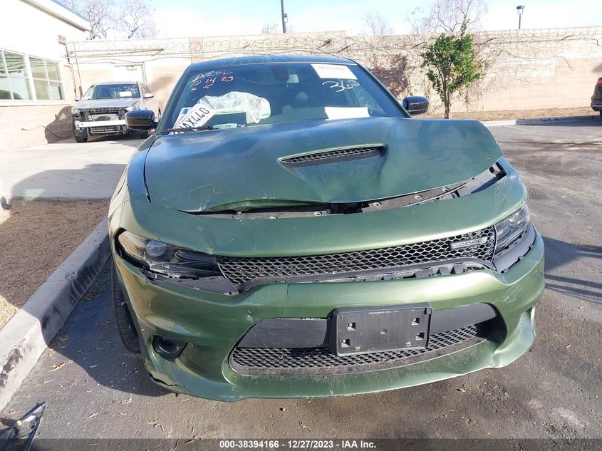 VIN 2C3CDXHG2MH502042 2021 DODGE CHARGER GT