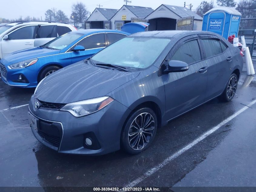 2016 TOYOTA COROLLA S PLUS - 2T1BURHE4GC496325