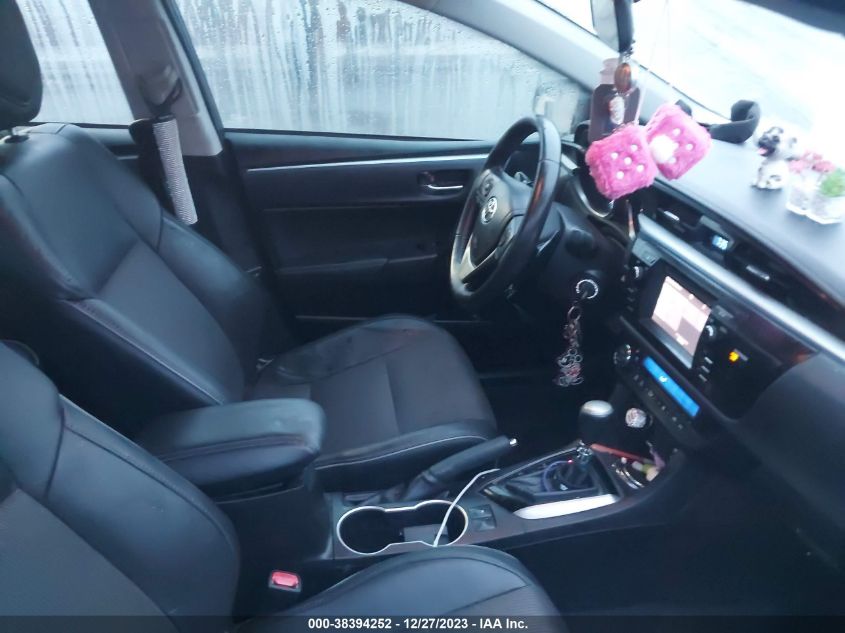 2016 TOYOTA COROLLA S PLUS - 2T1BURHE4GC496325