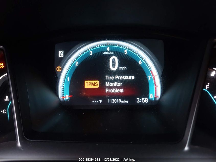 2016 HONDA CIVIC EX - 19XFC2F73GE220512