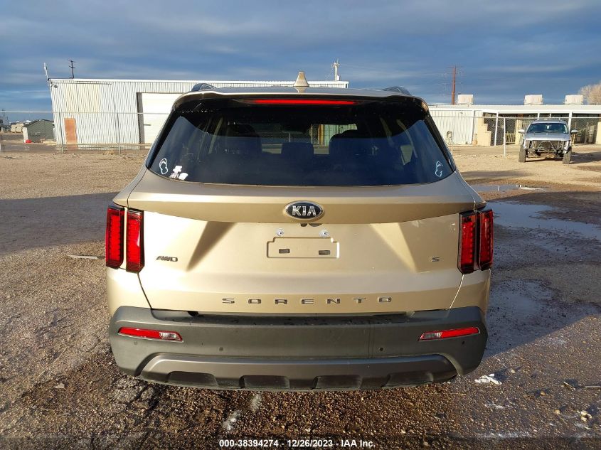 2021 KIA SORENTO S - 5XYRLDLC0MG004352