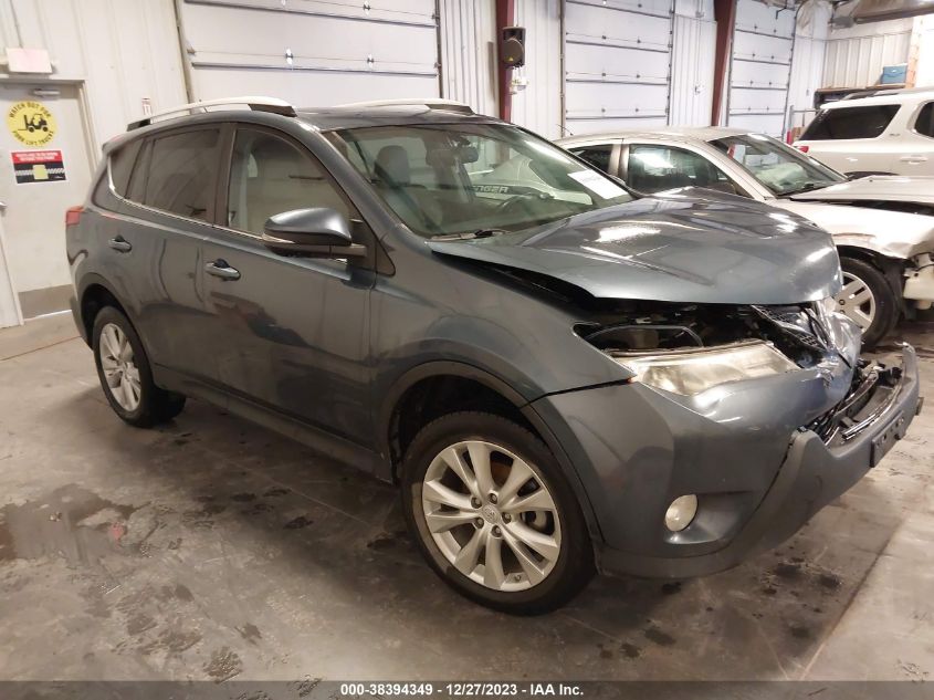 2013 TOYOTA RAV4 LIMITED - 2T3DFREV0DW057518