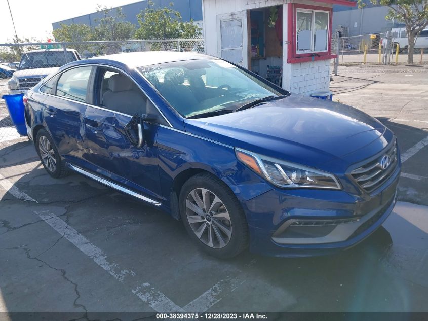 2015 HYUNDAI SONATA SPORT - 5NPE34AFXFH179179