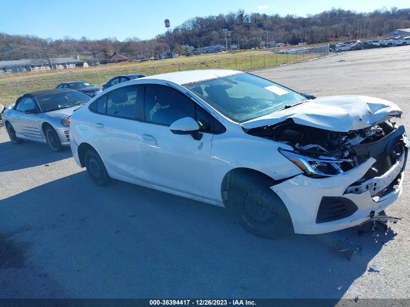 2019 CHEVROLET CRUZE LS - 1G1BC5SM0K7131736