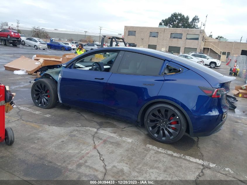 2021 TESLA MODEL Y PERFORMANCE DUAL MOTOR ALL-WHEEL DRIVE - 5YJYGDEF2MF266467