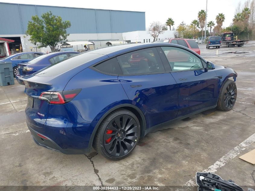 2021 TESLA MODEL Y PERFORMANCE DUAL MOTOR ALL-WHEEL DRIVE - 5YJYGDEF2MF266467