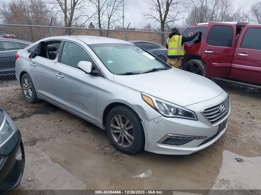 2015 HYUNDAI SONATA SE - 5NPE24AF7FH031140