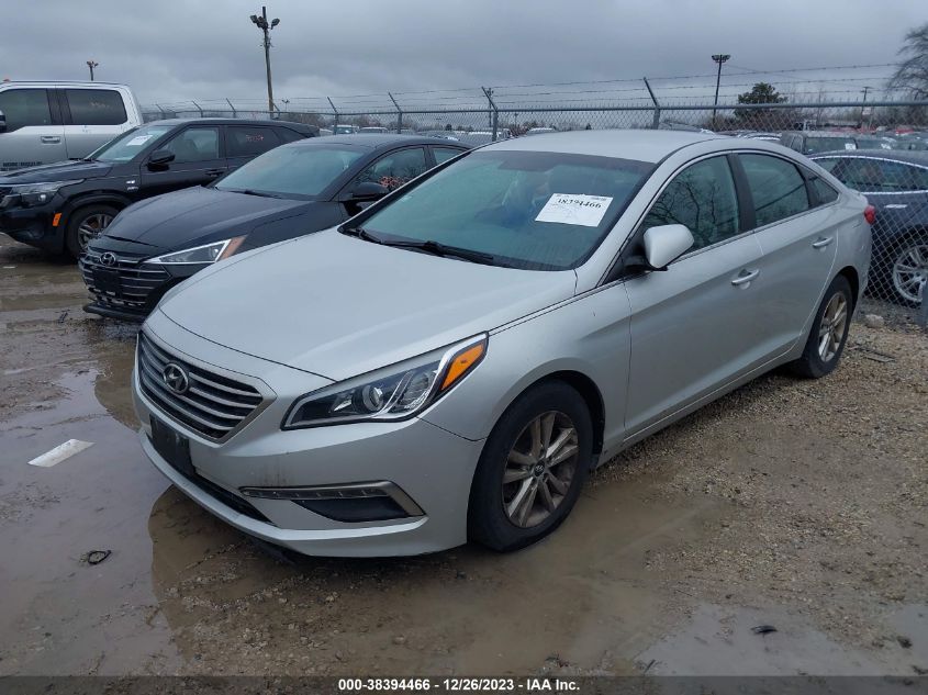 2015 HYUNDAI SONATA SE - 5NPE24AF7FH031140