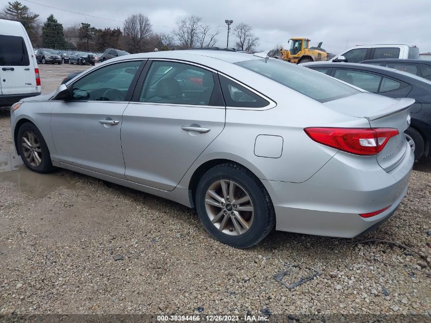 2015 HYUNDAI SONATA SE - 5NPE24AF7FH031140