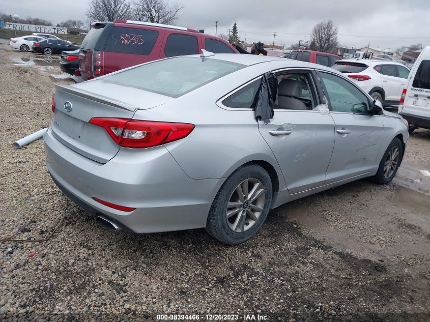 2015 HYUNDAI SONATA SE - 5NPE24AF7FH031140