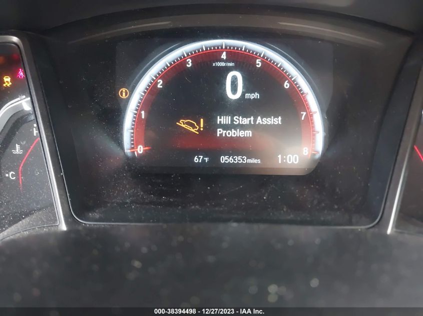 2019 HONDA CIVIC SI 2HGFC1E57KH705437