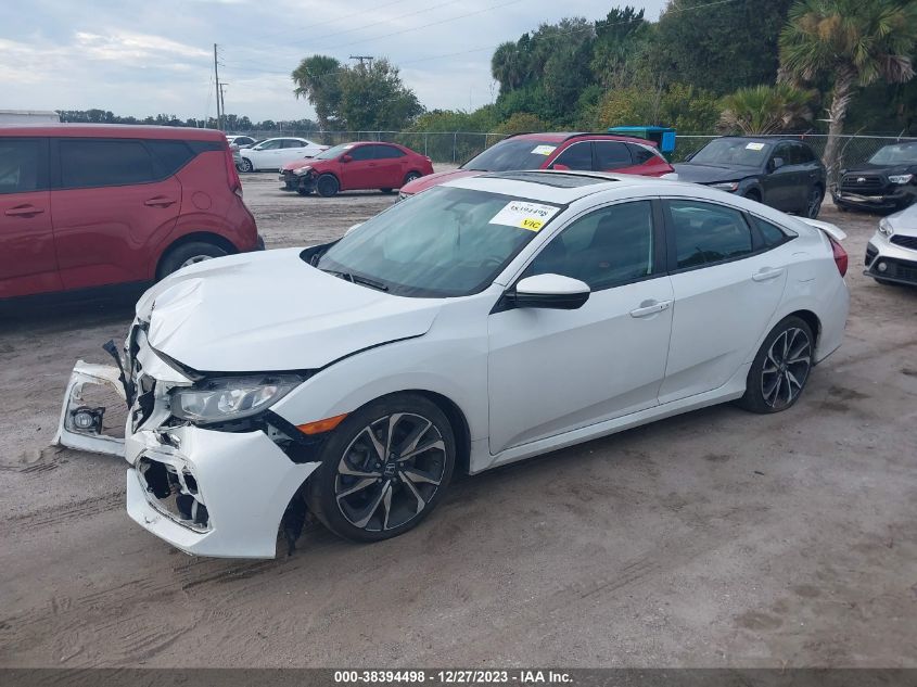 2019 HONDA CIVIC SI 2HGFC1E57KH705437