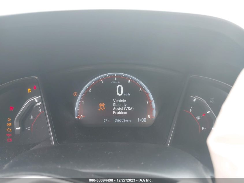 2019 HONDA CIVIC SI 2HGFC1E57KH705437