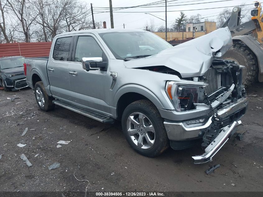 2022 FORD F-150 LARIAT - 1FTEW1EP3NKD87591