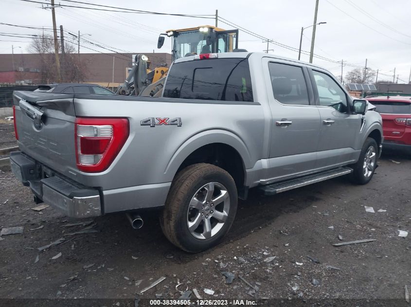 2022 FORD F-150 LARIAT - 1FTEW1EP3NKD87591