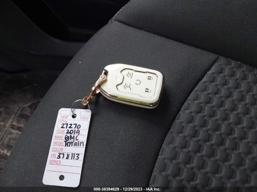 2019 GMC TERRAIN SLE - 3GKALMEV2KL378113